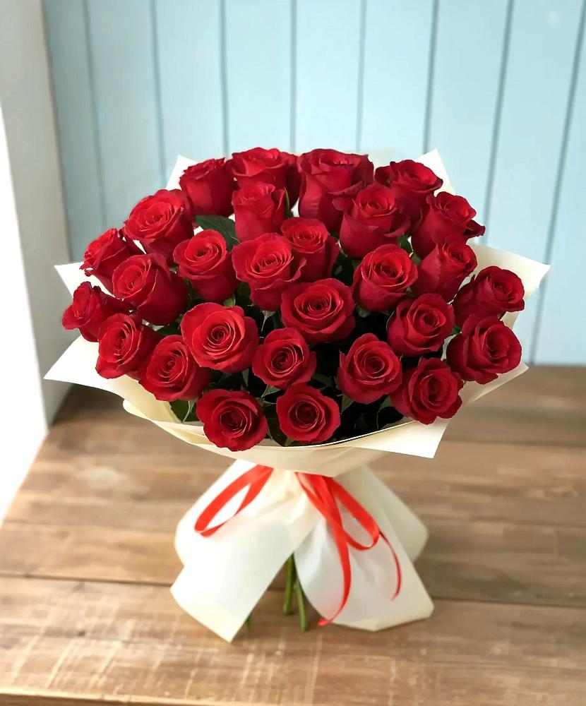 Букет 29 Красных роз в Марьинской