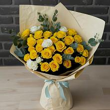 Букет цветов из:  Розы в Марьинской