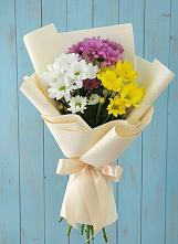 Букет цветов из:  Хризантемы в Марьинской