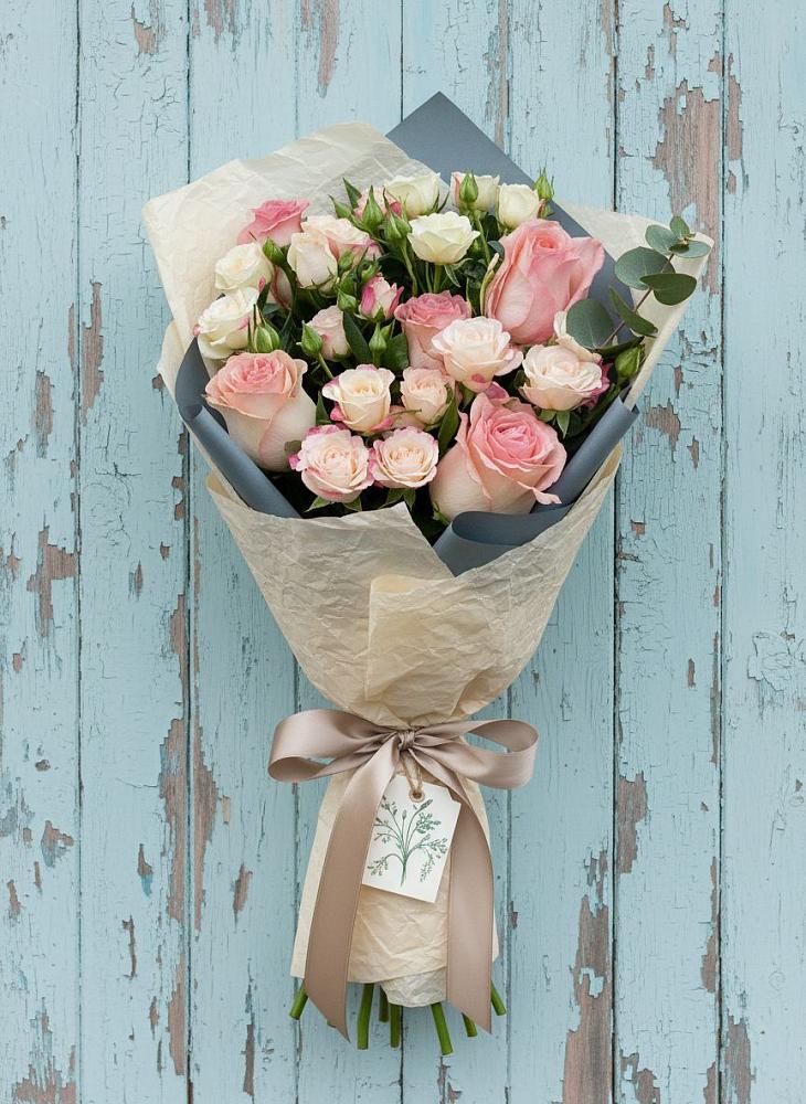 Букет цветов из: Розы в Марьинской