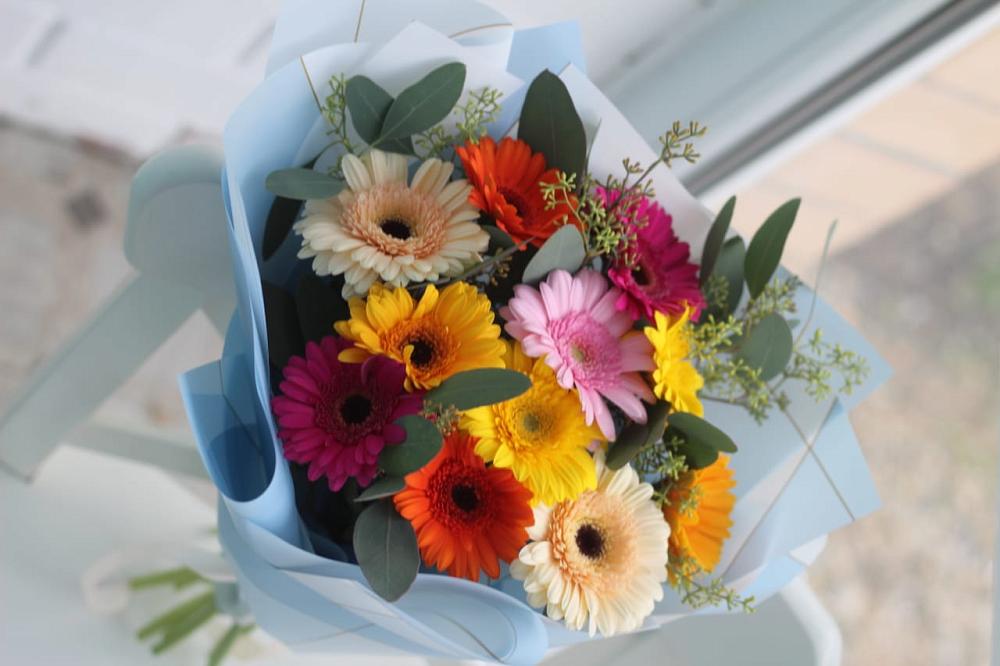 Букет цветов из: Герберы в Марьинской