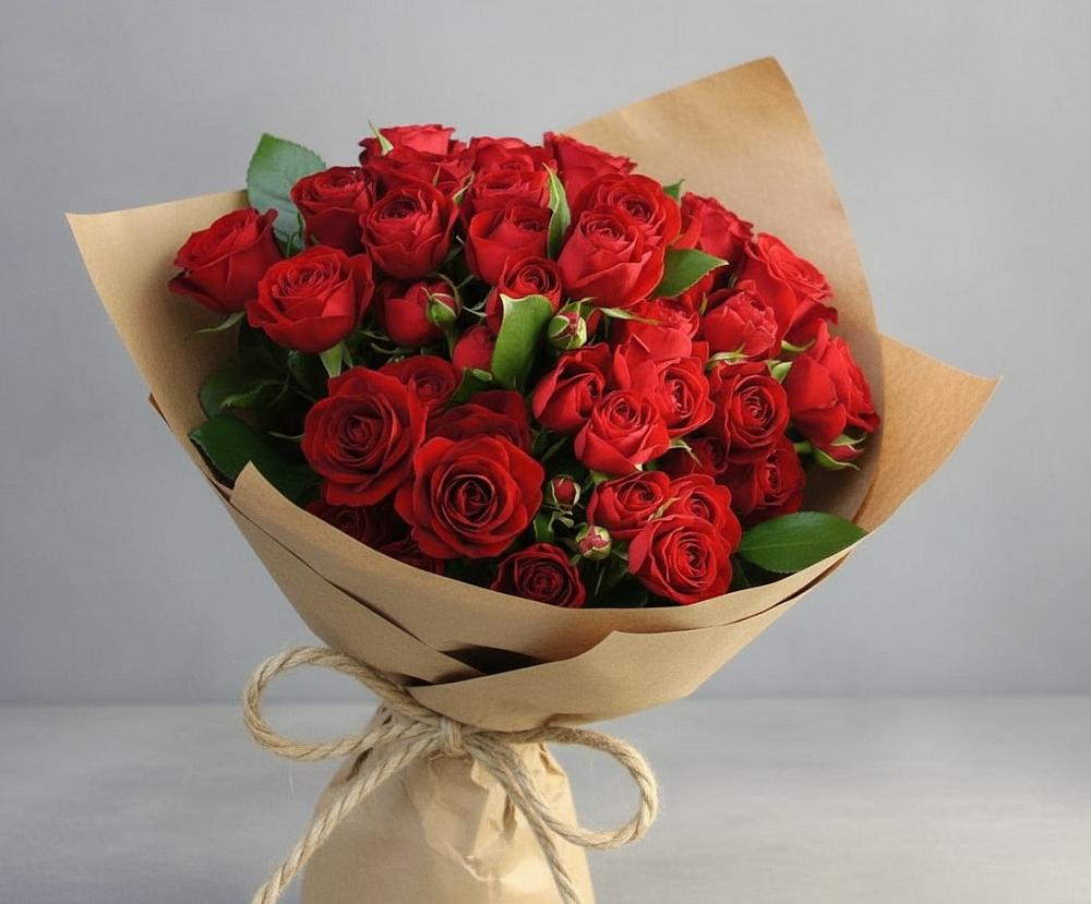 Букет Любовный роман в Марьинской