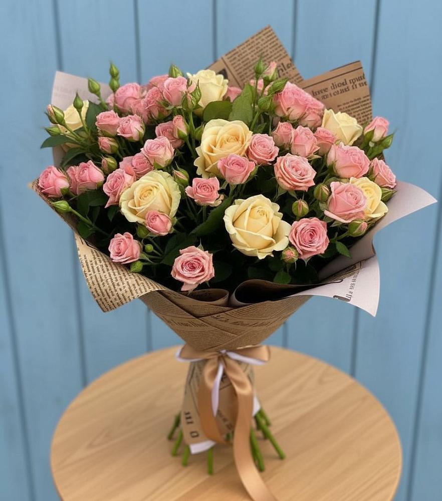 Букет цветов из: Розы в Марьинской