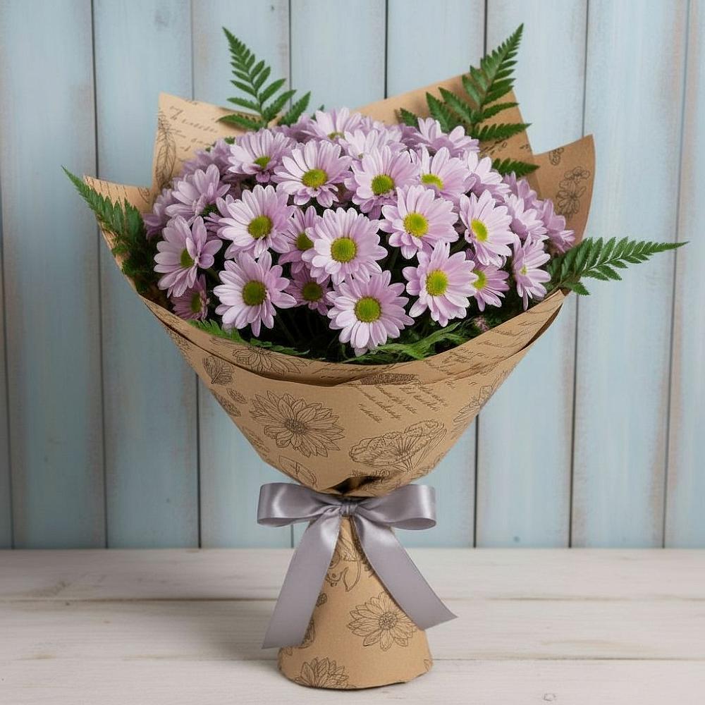 Букет цветов из: Хризантемы в Марьинской