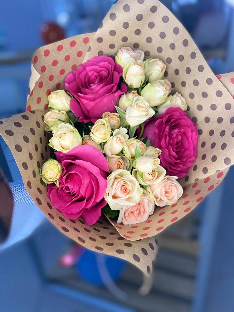 Букет цветов из: Розы в Марьинской