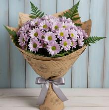 Букет цветов из:  Хризантемы в Марьинской