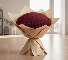 Букет 101 Красная роза #REPLACE_PRED# Марьинской