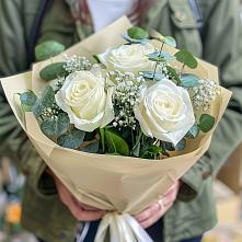 Букет цветов из:  Розы #REPLACE_PRED# Марьинской