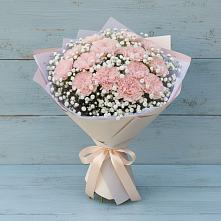 Букет цветов из:  Гвоздики в Марьинской