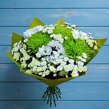 Букет цветов из:  Хризантемы в Марьинской