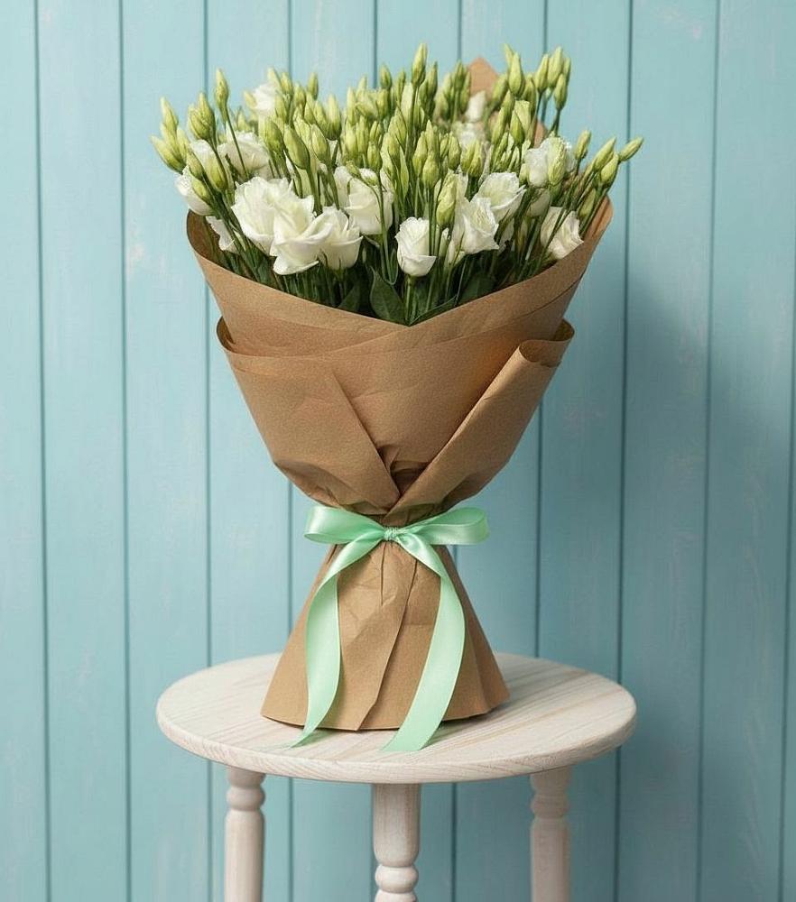 Букет цветов из: Лизиантусы в Марьинской