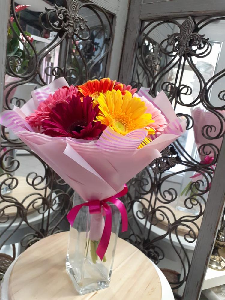 Букет цветов из: Герберы в Марьинской