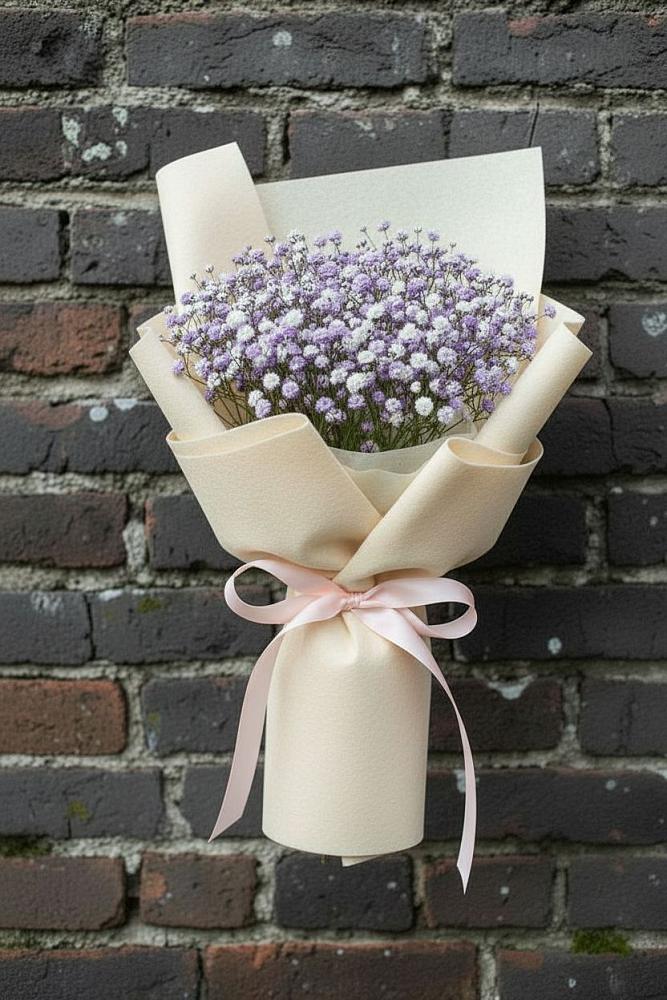 Букет цветов из: Гипсофила в Марьинской