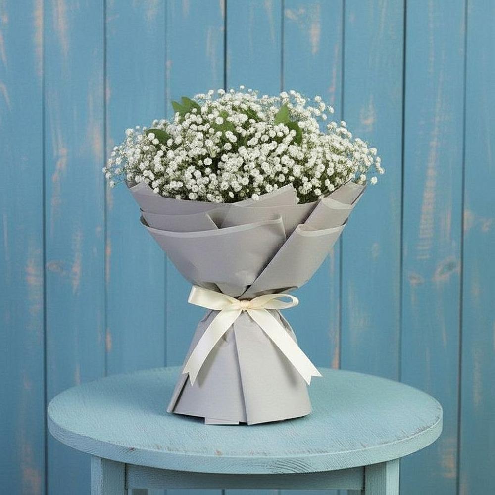 Букет цветов из: Гипсофила в Марьинской