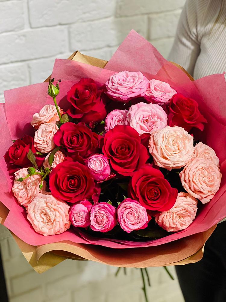 Букет цветов из: Розы в Марьинской