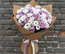 Букет цветов из:  Хризантемы в Марьинской