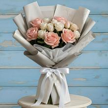 Букет цветов из:  Розы в Марьинской