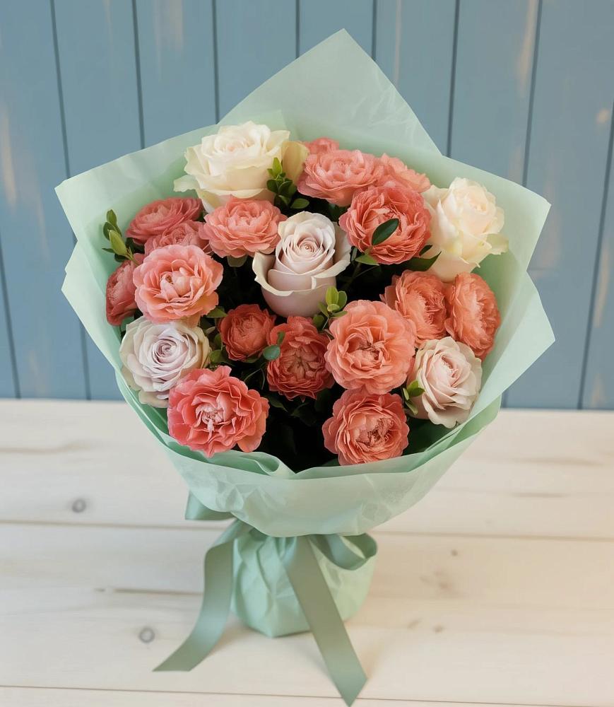 Букет цветов из: Розы в Марьинской