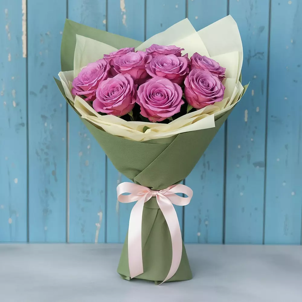 Букет Розы Фёрст Леди в Марьинской