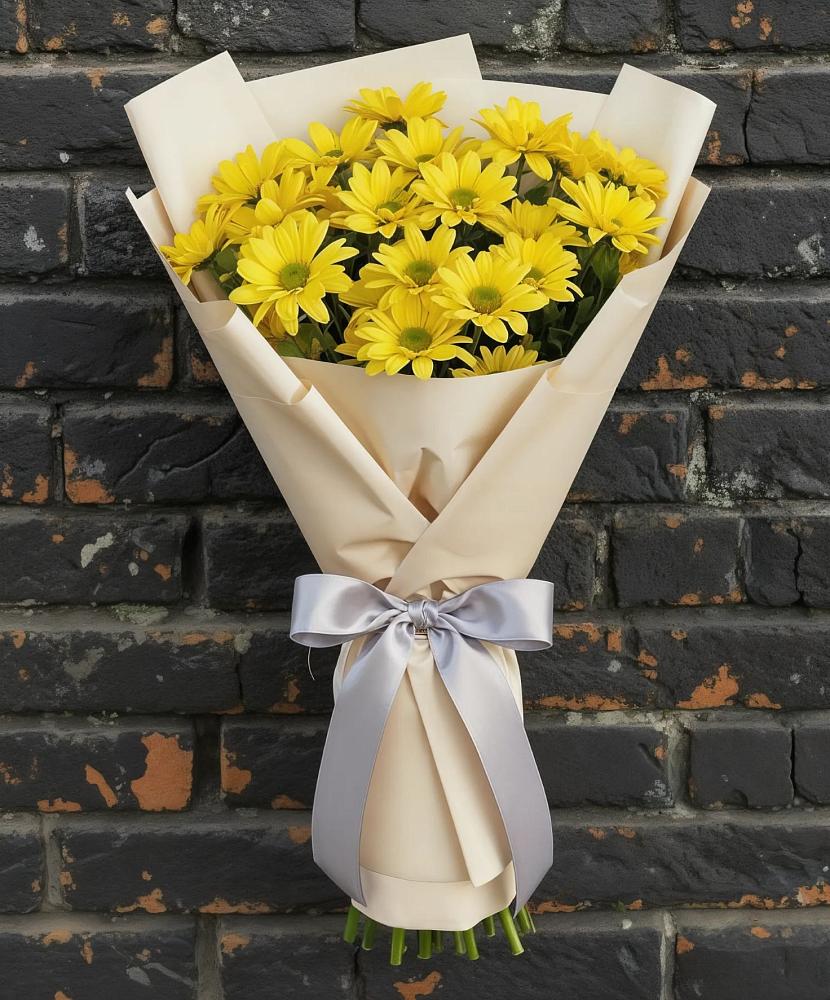 Букет цветов из: Хризантемы в Марьинской