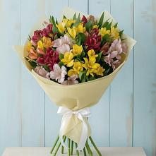 Букет цветов из:  Альстромерии #REPLACE_PRED# Марьинской