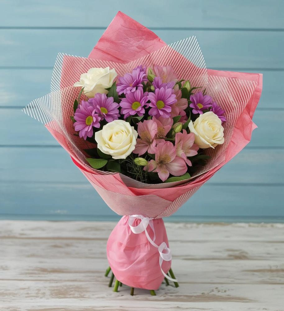 Букет цветов из: Герберы в Марьинской