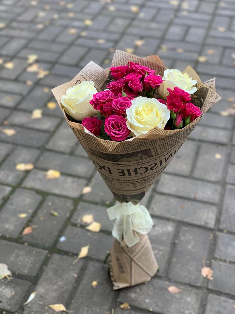 Букет цветов из: Розы в Марьинской