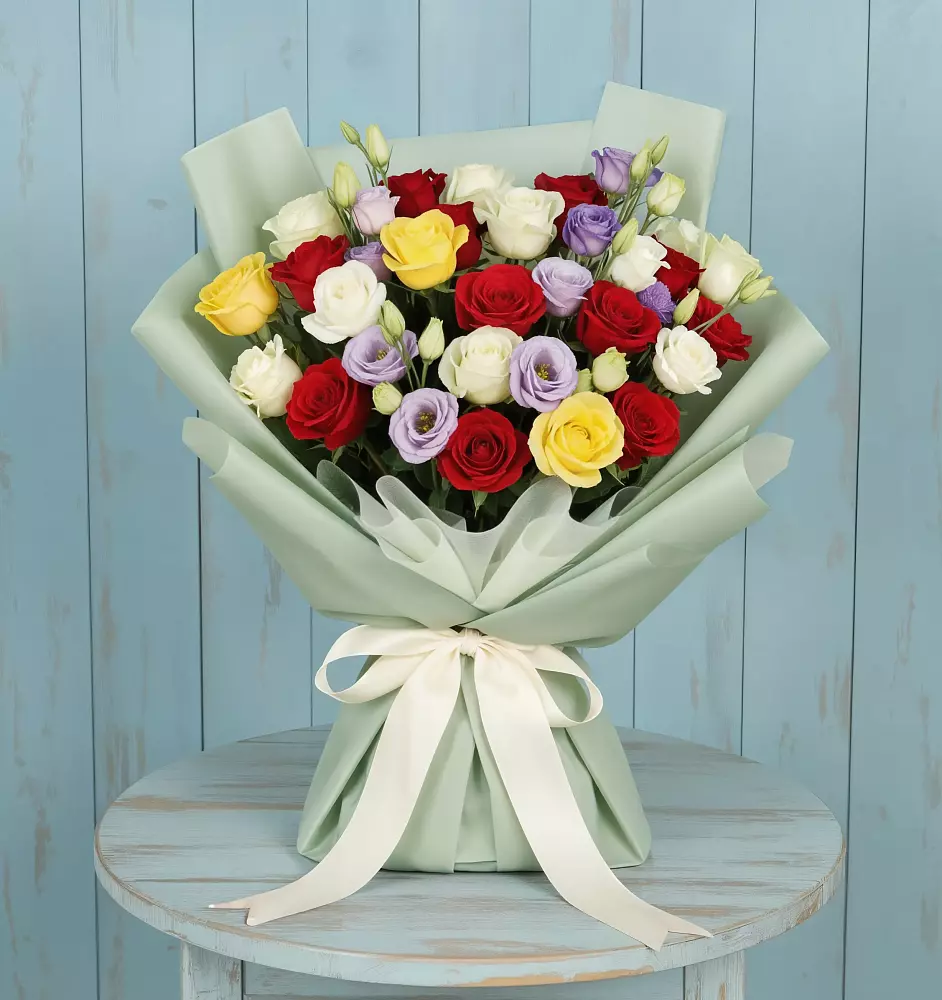 Букет цветов из: Розы в Марьинской