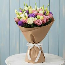 Букет цветов из:  Лизиантусы в Марьинской