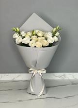 Букет цветов из:  Розы и Лизиантусы #REPLACE_PRED# Марьинской