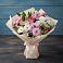 Букет цветов из: Хризантемы, Альстромерии и Розы в Марьинской